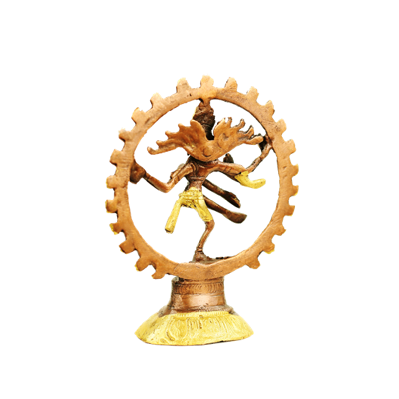 Shiva Nataraj messing 1 kleur