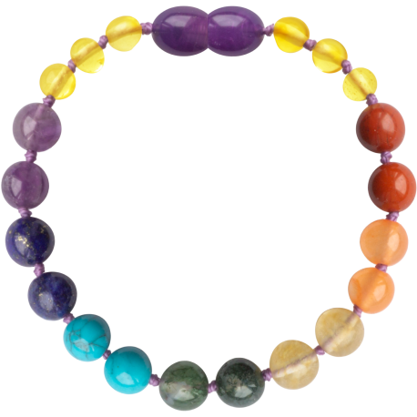 Barnsteen armband kinderen chakra