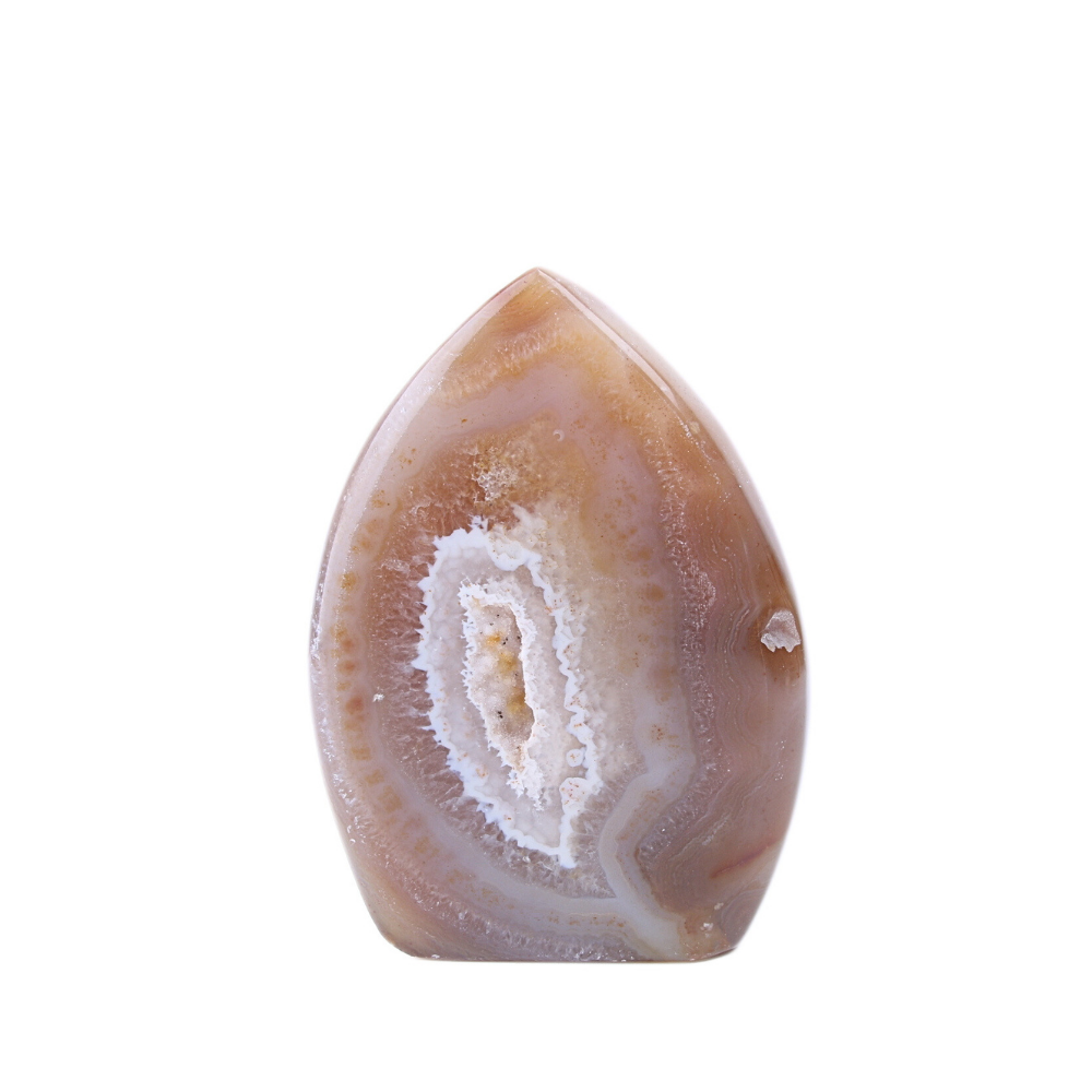 Druzy Agaat vlam punt - 1