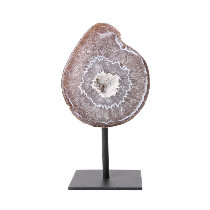 Agaat Geode op Standaard - 1