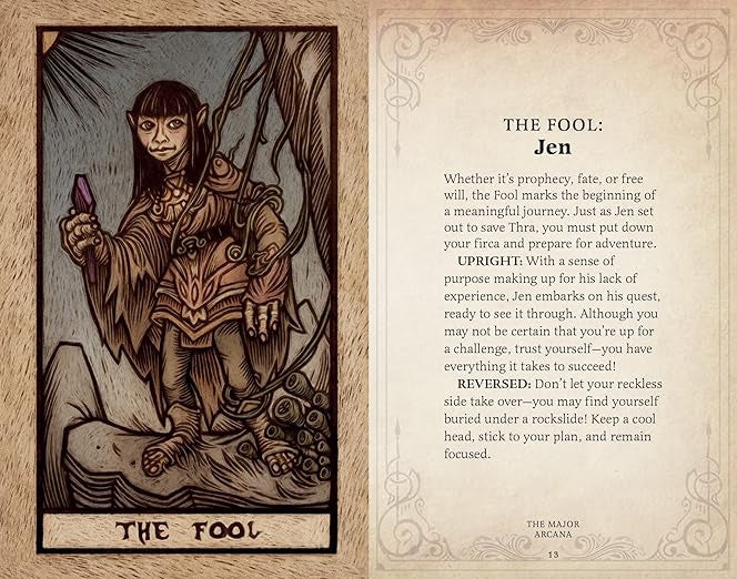 The Dark Crystal Tarot Deck and Guidebook