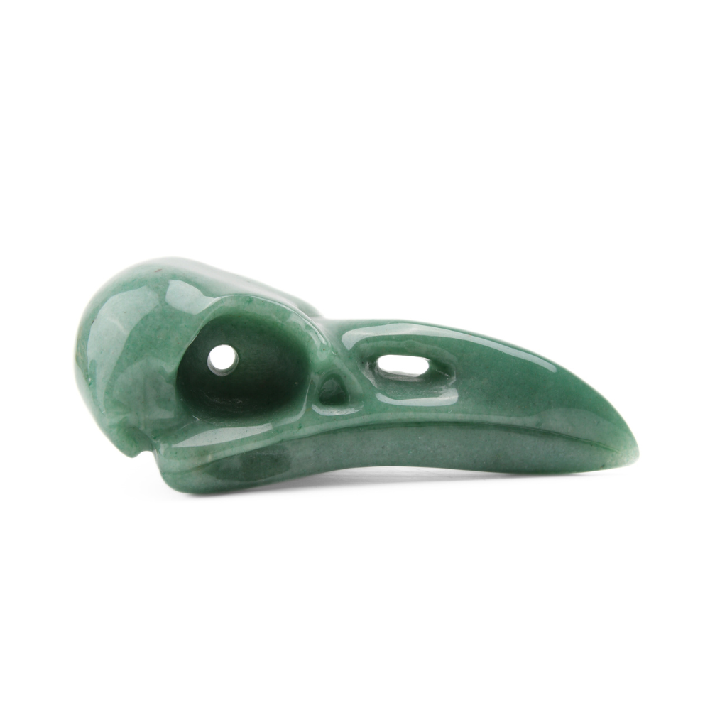 Aventurijn Raven Skull (groot) - 2