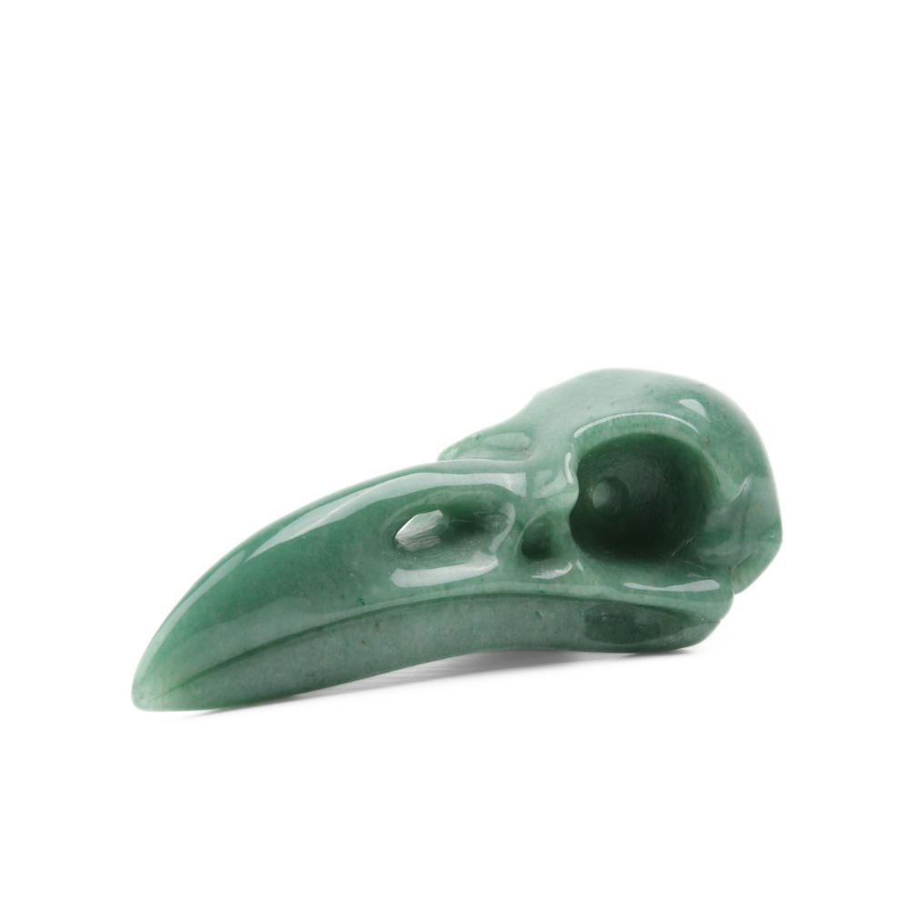 Aventurijn Raven Skull (groot) - 2