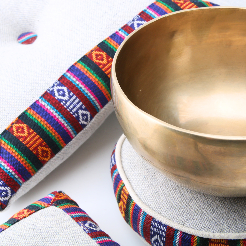 Klankschaalkussen Nepal vierkant M