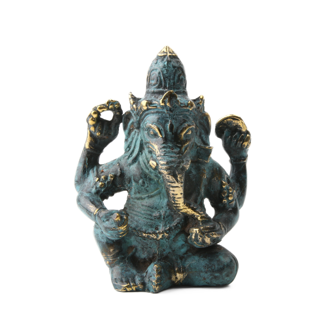 Ganesha Messing Patina