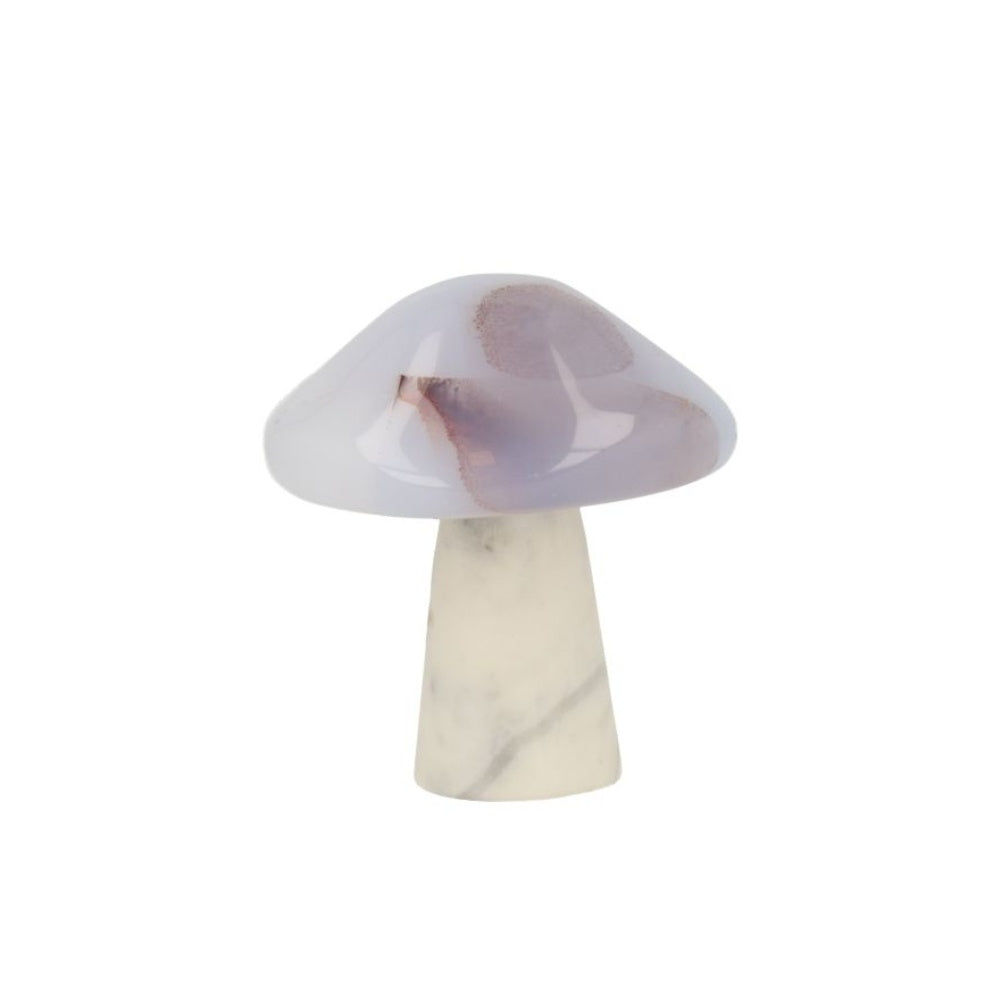 Chalcedoon met Jade Ivory Paddenstoel - 4