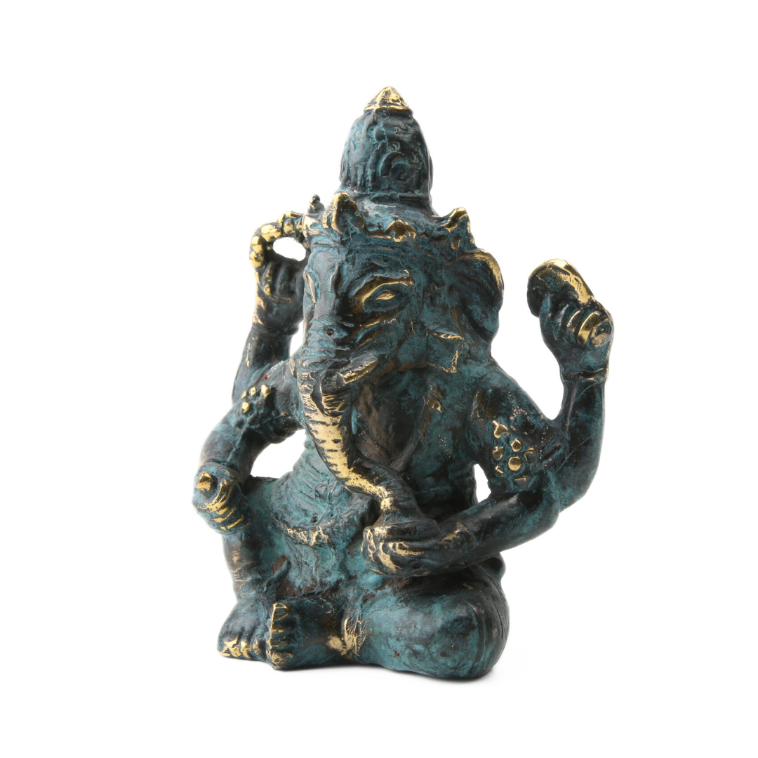 Ganesha Messing Patina