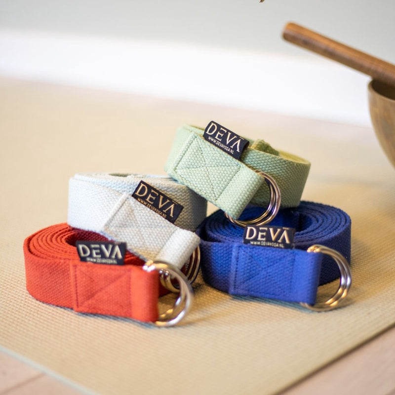 Deva Yoga - Yoga riem - Mint Green