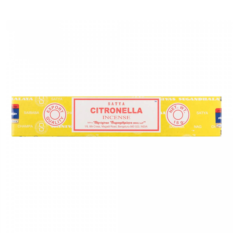 Satya Nag Champa Citronella *