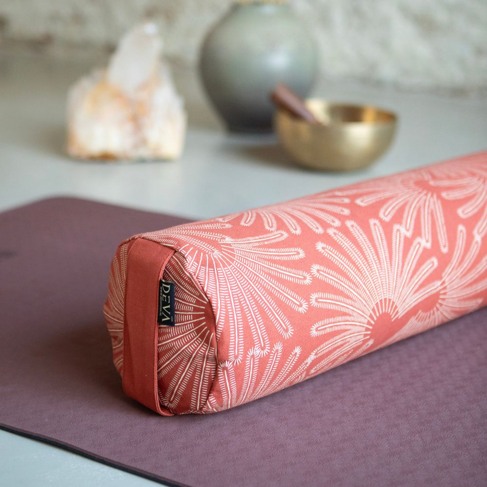 Deva Yoga - Bolster bio katoen - African Red