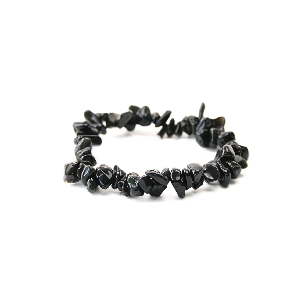 Zwarte Toermalijn splitarmband