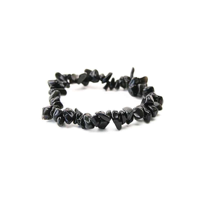 Zwarte Toermalijn splitarmband
