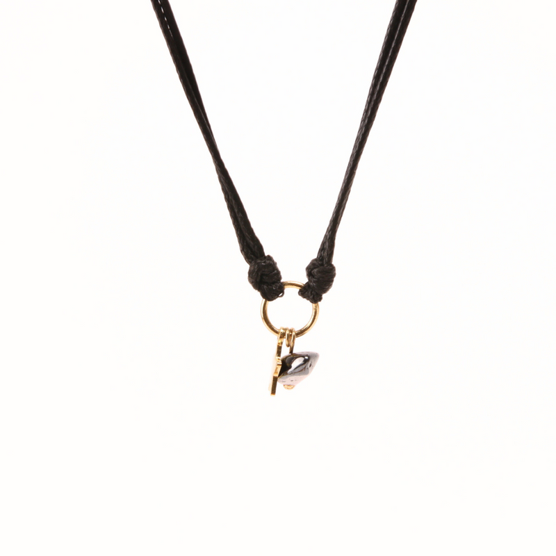 Armband Weave Black Hematiet - Ster