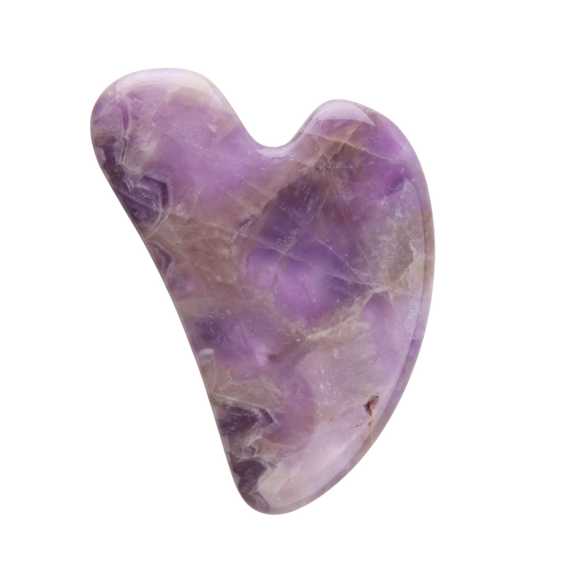Gua sha massagesteen Amethist