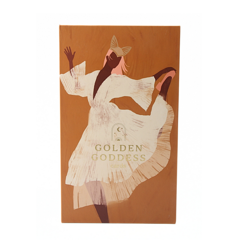 Golden goddess book & cards