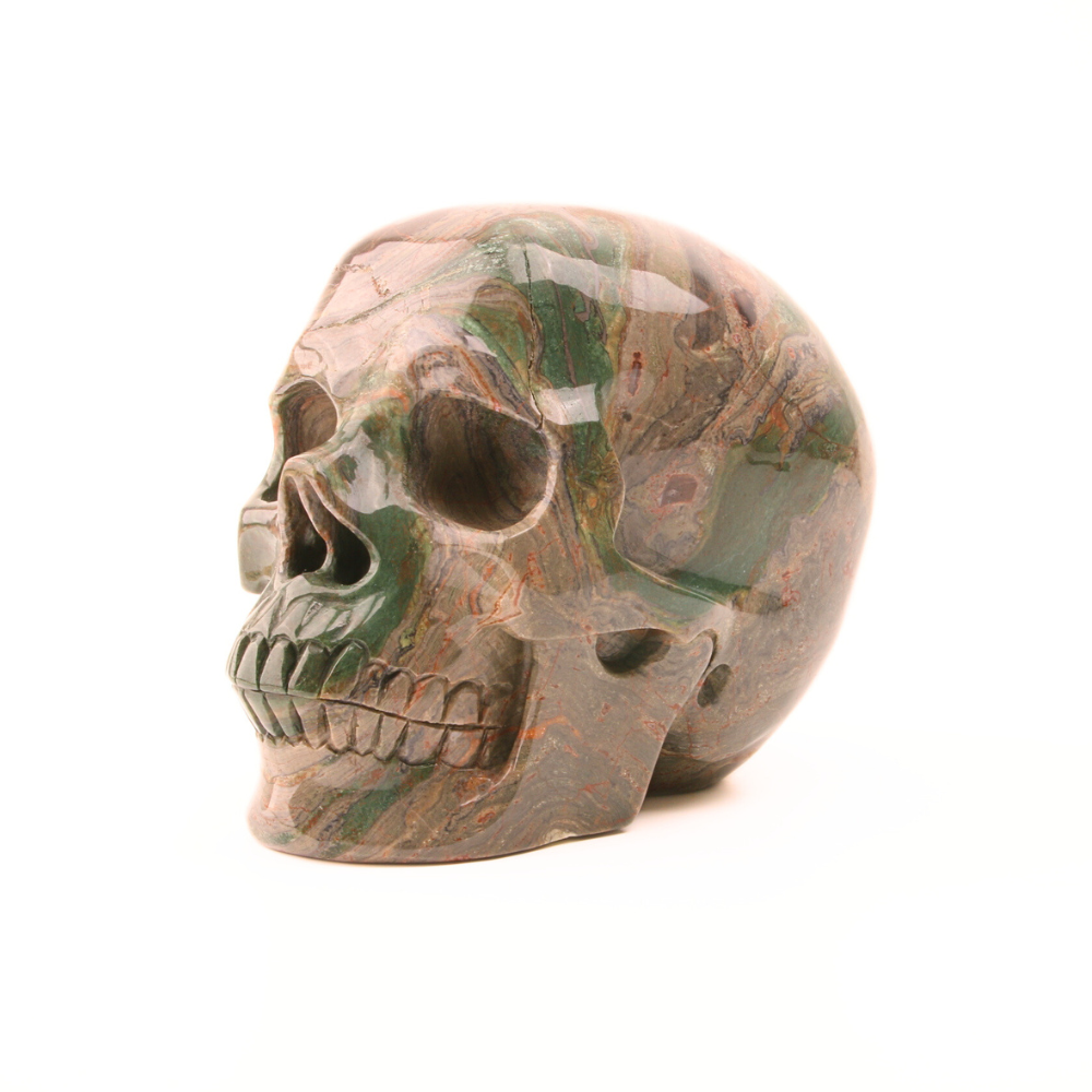 Jaspis Oceaan Skull - 1