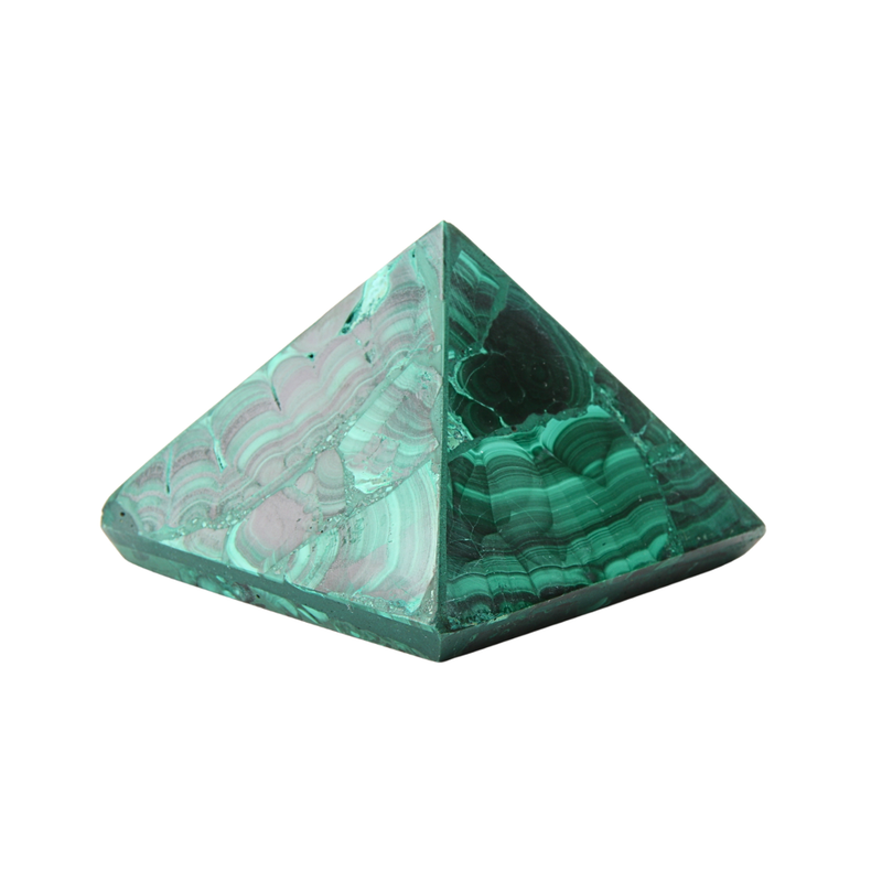 Malachiet Piramide - 2
