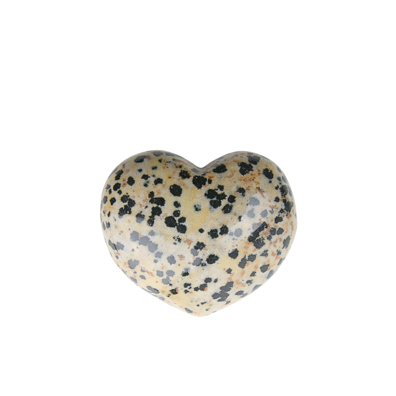 Jaspis Dalmatiër hart