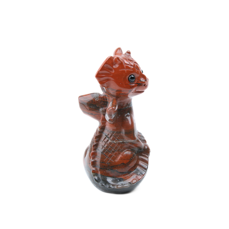 Jaspis Rood Dragon Baby - 1