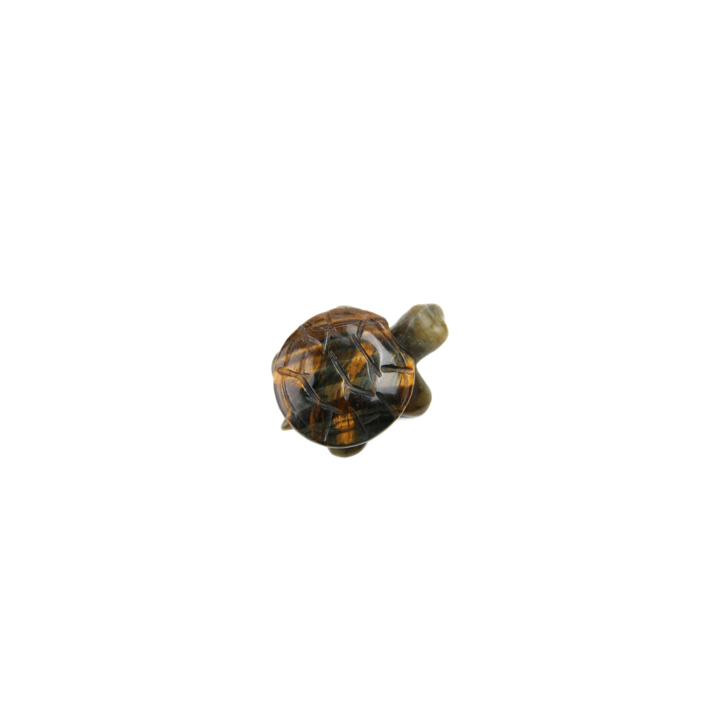 Tijgeroog met Jaspis Groen Schildpadje