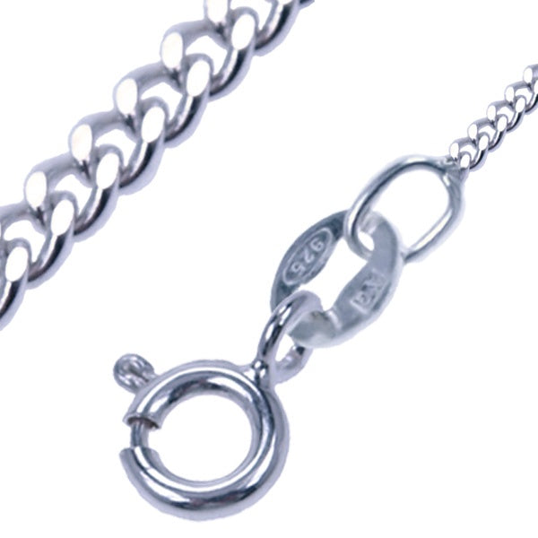 Zilver collier Gourmet 1.3mm