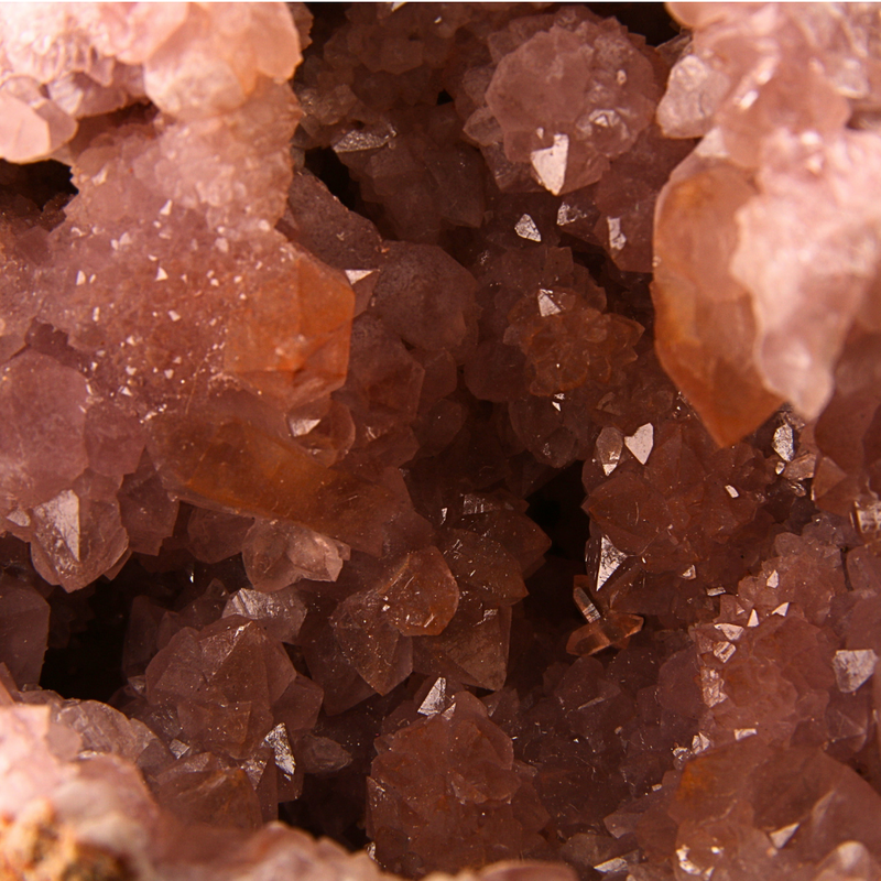 Roze Amethist Geode - 4