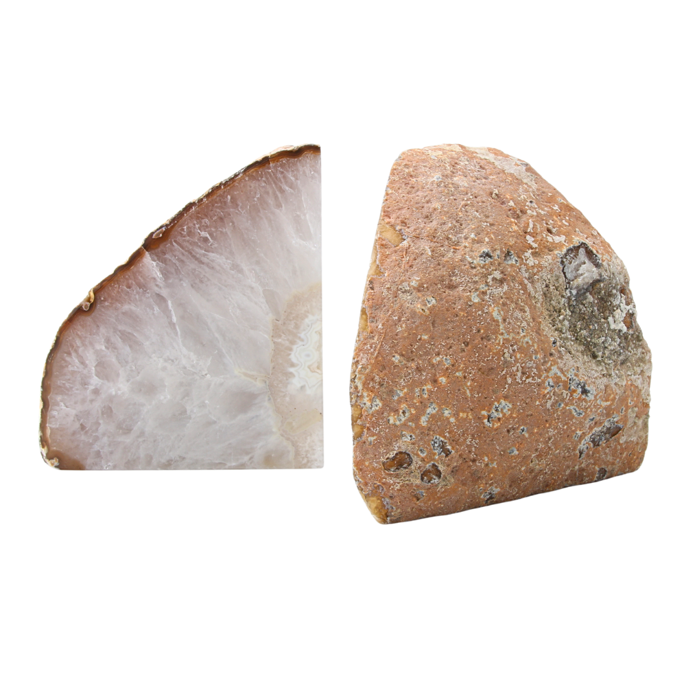 Boeksteunen Agaat set - 2