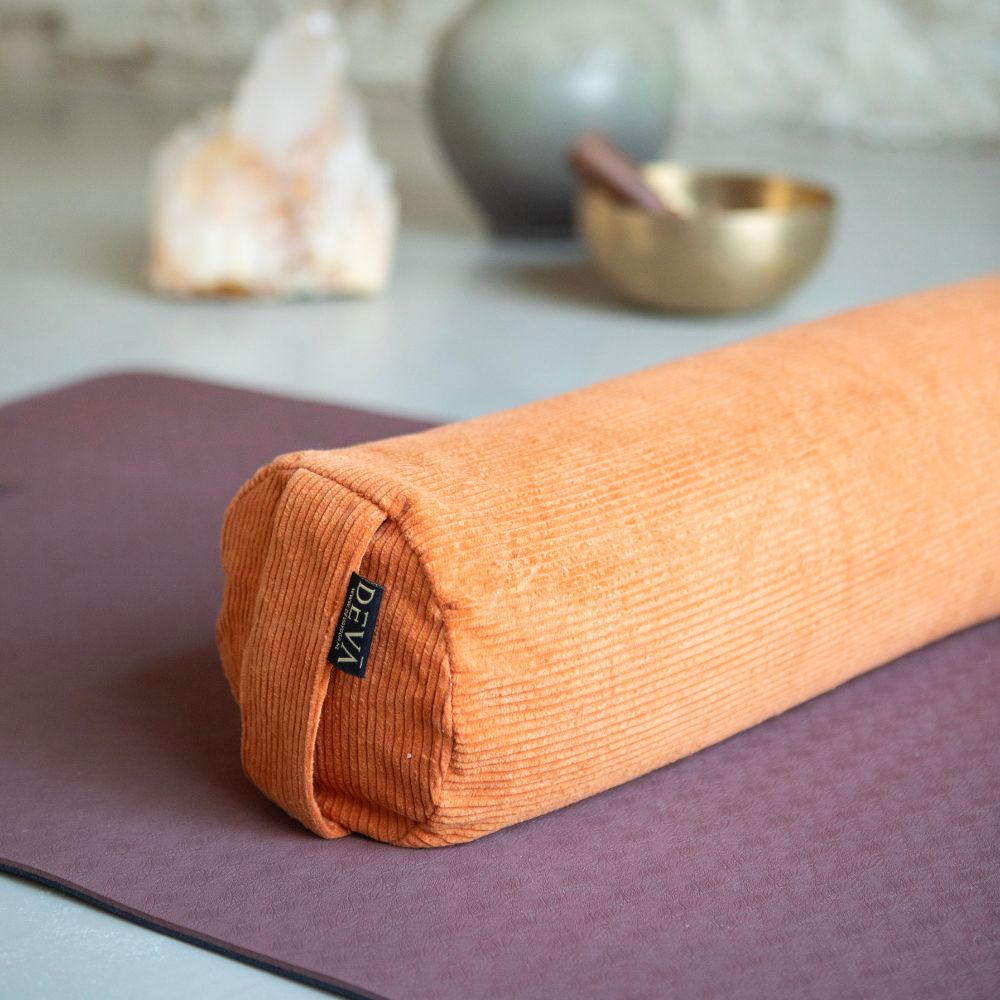 Deva Yoga - Bolster rib katoen - Terra