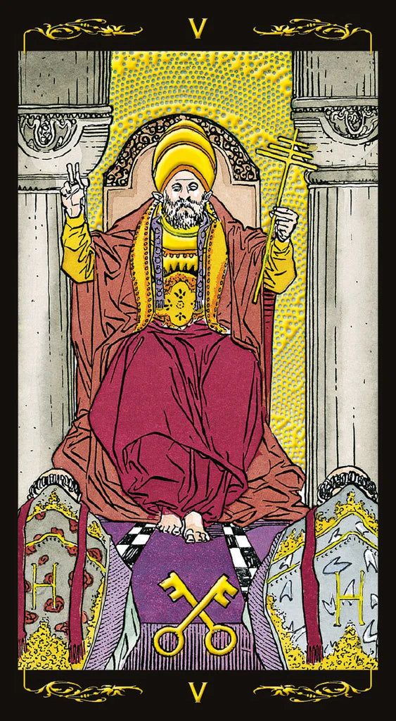 Golden Universal Tarot  (gold foil)