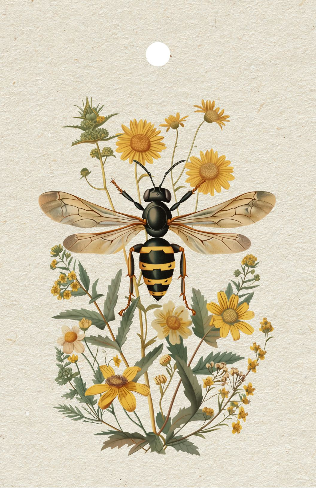 Geschenkkaart Eco Botanisch - Wesp