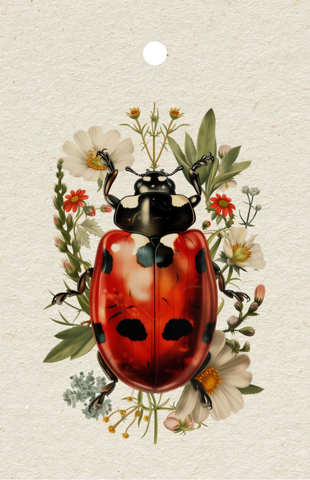 Geschenkkaart Eco Botanisch - Lieveheersbeest