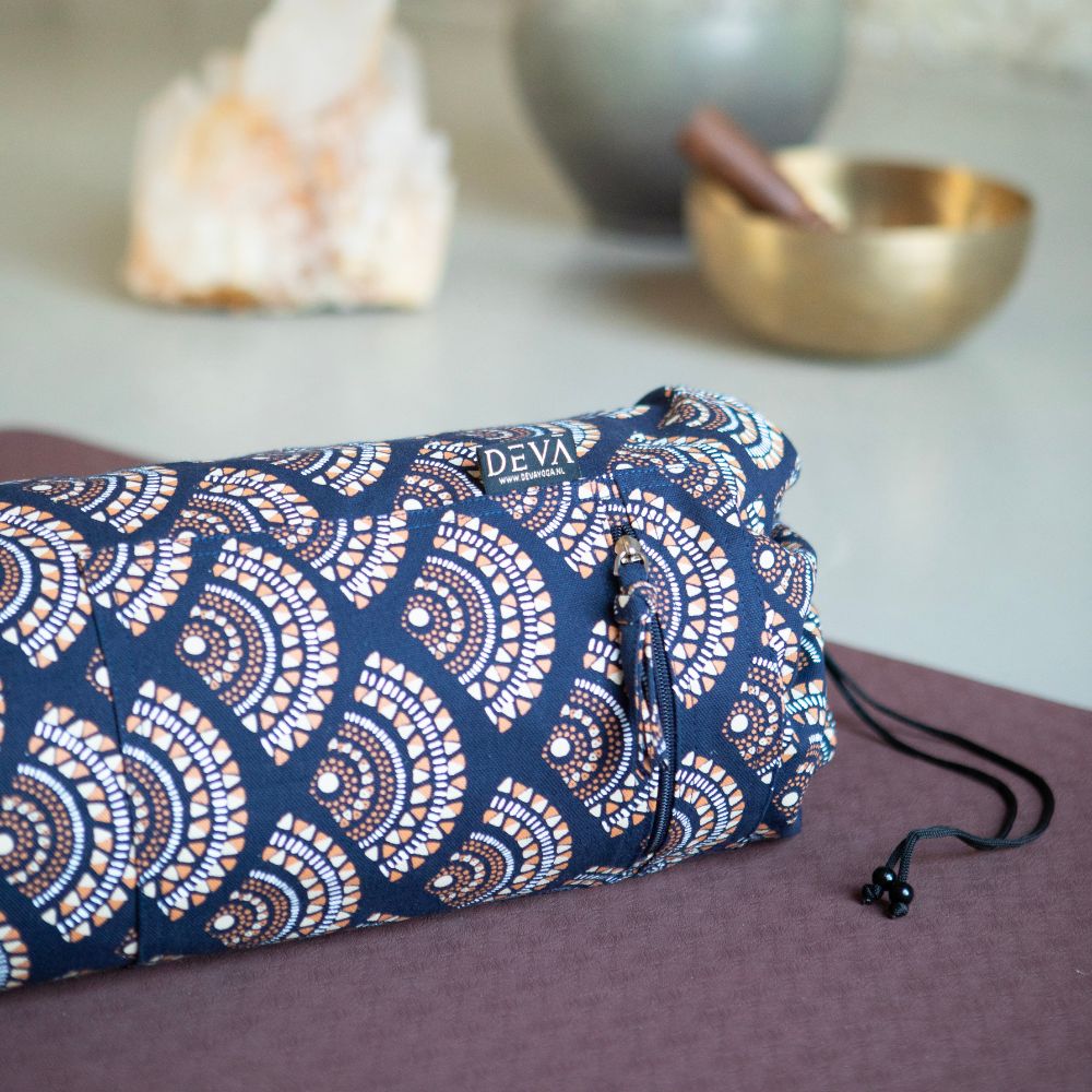 Deva Yoga - Yoga mat tas - Blue Wave