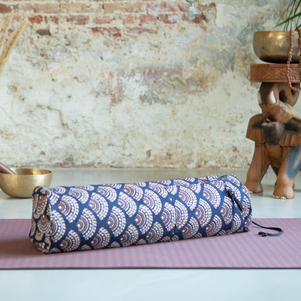 Deva Yoga - Yoga mat tas - Blue Wave