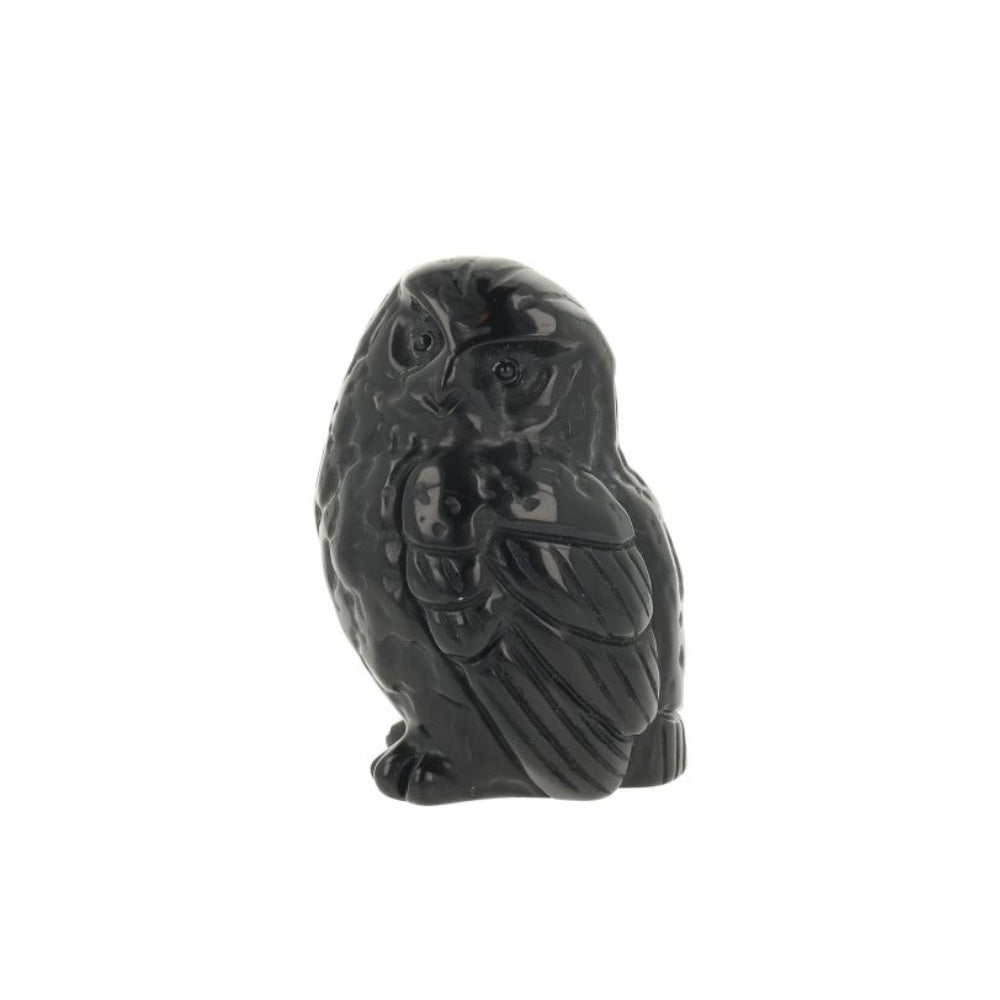 Zwarte Obsidiaan Uil