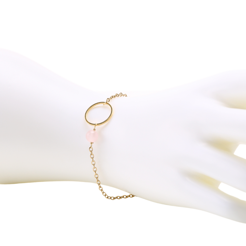 Armband Aurora Rozenkwarts