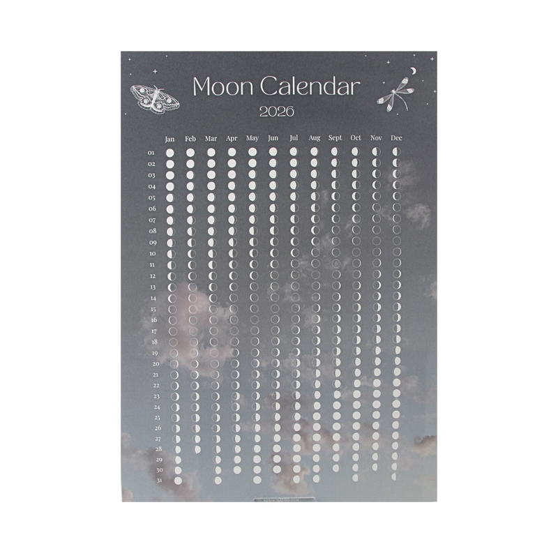 Maankalender 2026 - A4