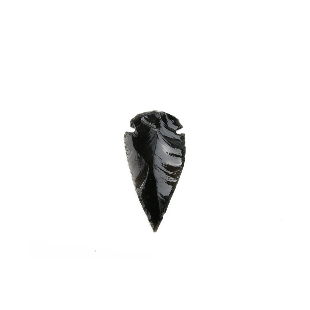 Obsidiaan Pijlpunt met koord