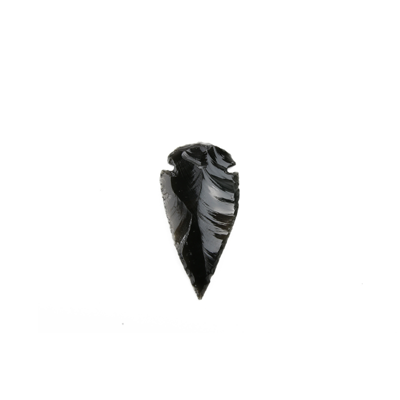 Obsidiaan Pijlpunt met koord