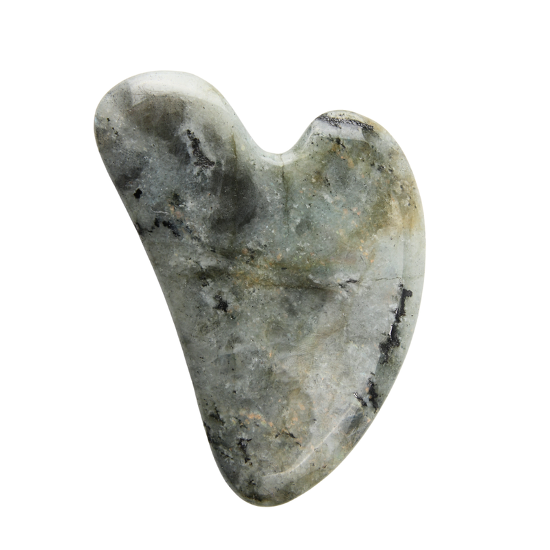 Gua sha massagesteen Labradoriet