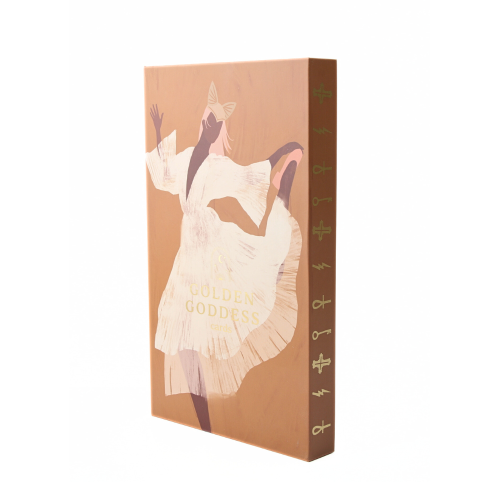 Golden goddess book & cards