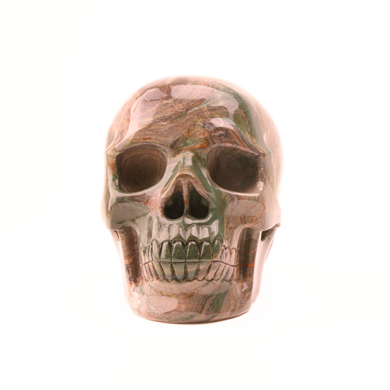 Jaspis Oceaan Skull - 1