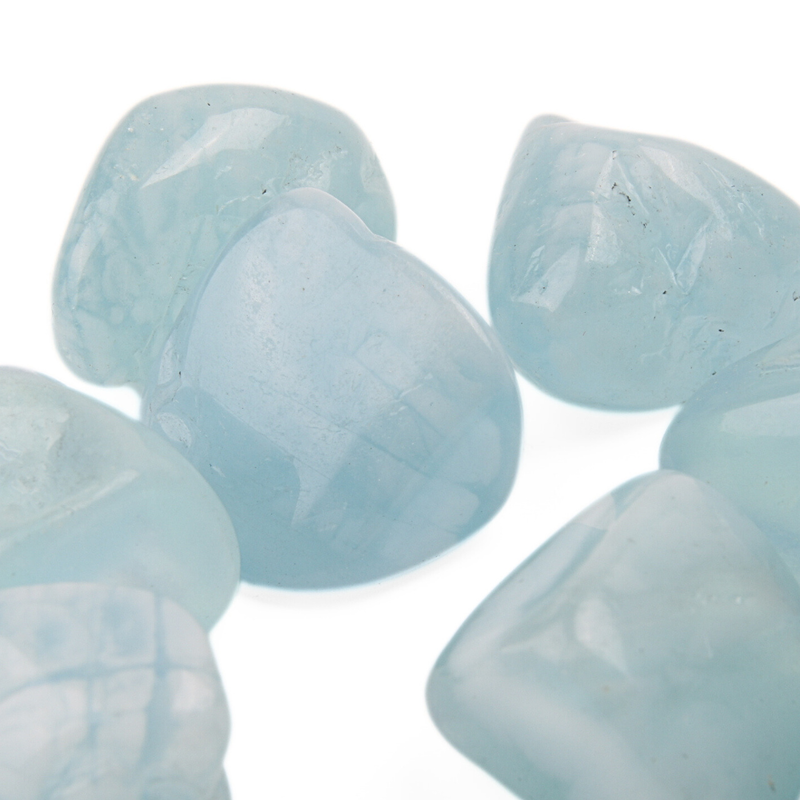Aquamarijn trommelsteen - 2
