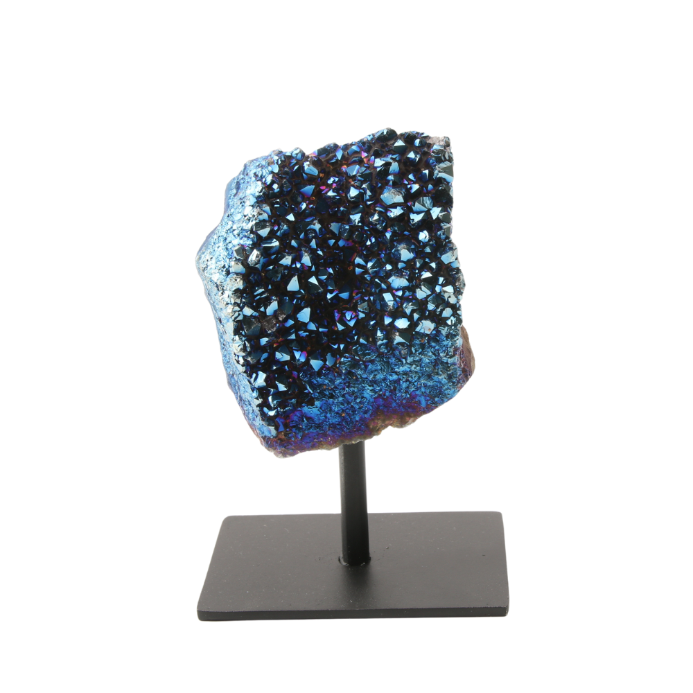 Titanium Aura Kwarts op Standaard – 2