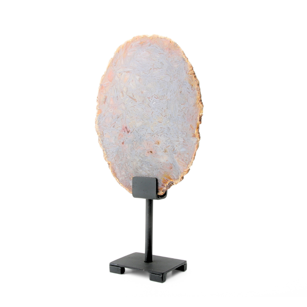 Agaat schijf op standaard - 3