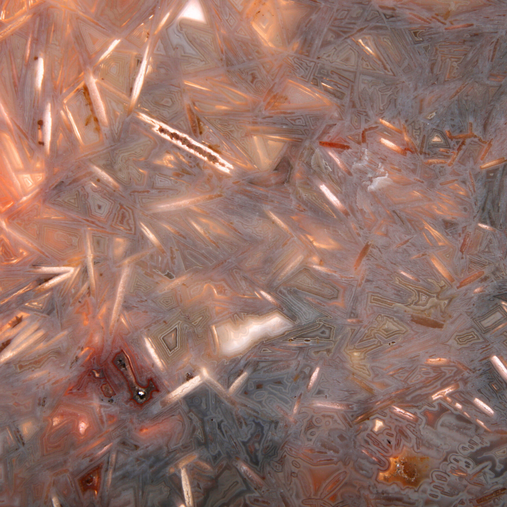 Agaat schijf op standaard - 3