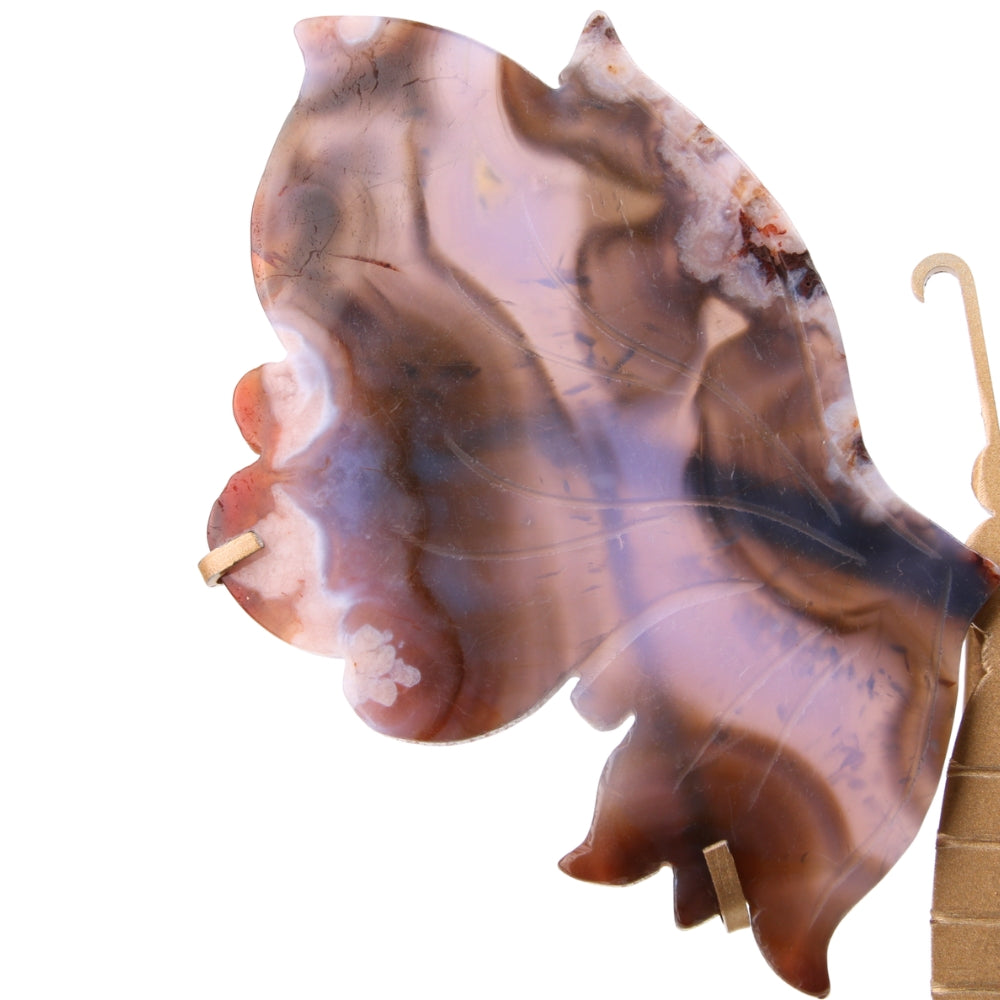 Vlinder Agaat op standaard