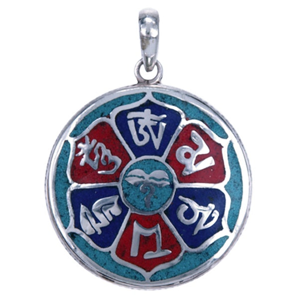 Symbool Hanger Lotus met Mantra's - 1