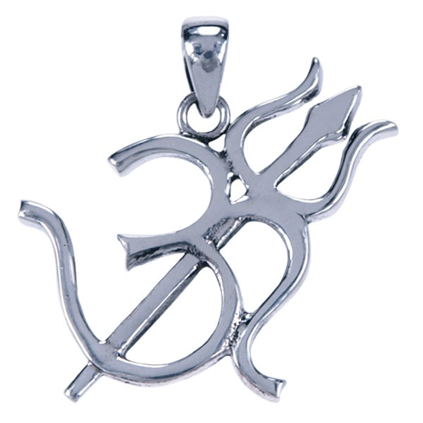 Symbool Hanger Aum met Trishula