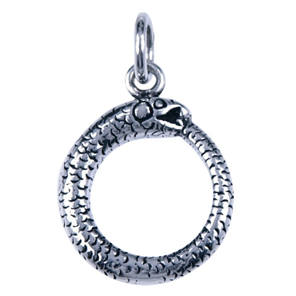 Zilveren Hanger Ouroboros