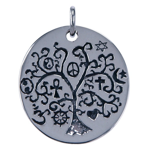Symbool Hanger Multi-religie met Levensboom
